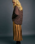 KAREN WALKER QUILTED MONOGRAM JACKET