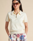 KAREN WALKER RUNAWAY KNIT POLO