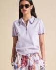 KAREN WALKER RUNAWAY KNIT POLO