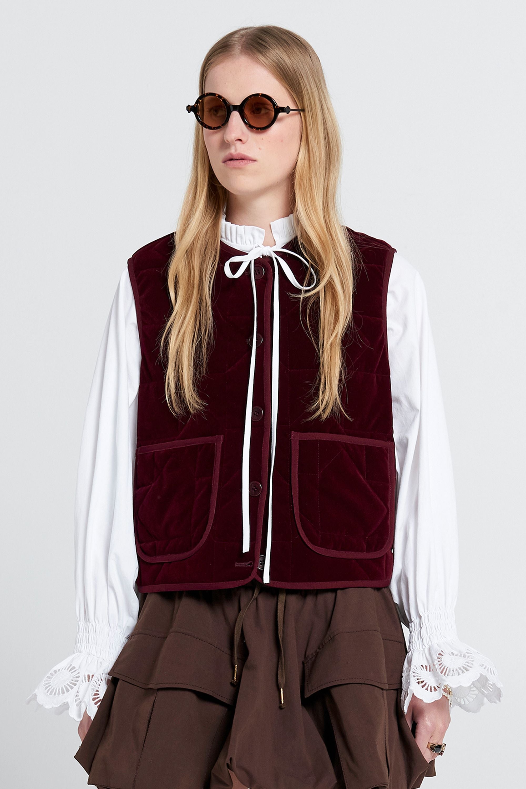 KAREN WALKER ASHFORD VEST