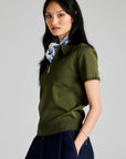 KAREN WALKER RUNAWAY KNIT POLO