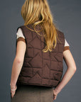 KAREN WALKER QUILTED DRIFT VEST
