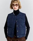 KAREN WALKER QUILTED DRIFT VEST