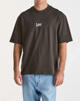 LEE FADED BAGGY TEE DARK SLATE