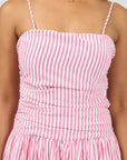 ALL ABOUT EVE FRANCA STRIPE MAXI DRESS