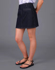 STORM FRONT POCKET DENIM MINI SKIRT