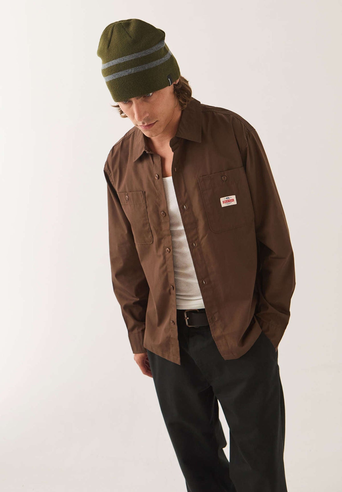 BRIXTON TRADEMARK LONGSLEEVE SHIRT