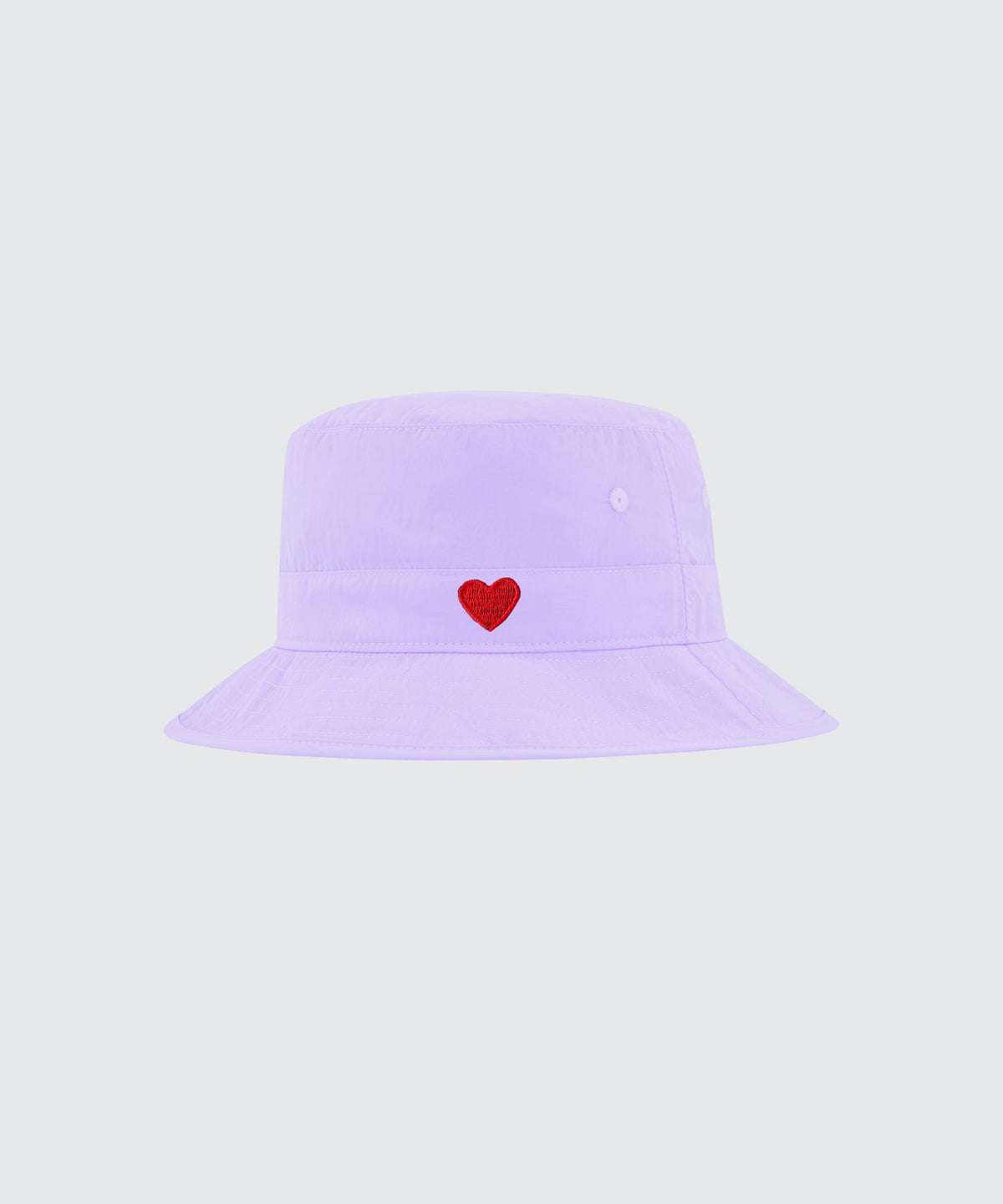 SONNIE NYLON HEART BUCKET HAT