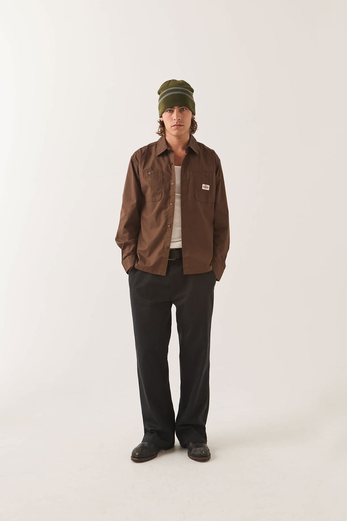 BRIXTON TRADEMARK LONGSLEEVE SHIRT