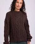ALL ABOUT EVE HIGGINS CABLE KNIT