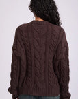 ALL ABOUT EVE HIGGINS CABLE KNIT