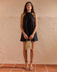 MINK PINK ROMA HIGH NECK MINI DRESS