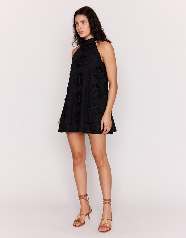 MINK PINK ROMA HIGH NECK MINI DRESS
