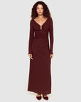 MINKPINK MYRA U WIRE MIDI DRESS