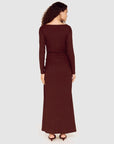 MINKPINK MYRA U WIRE MIDI DRESS