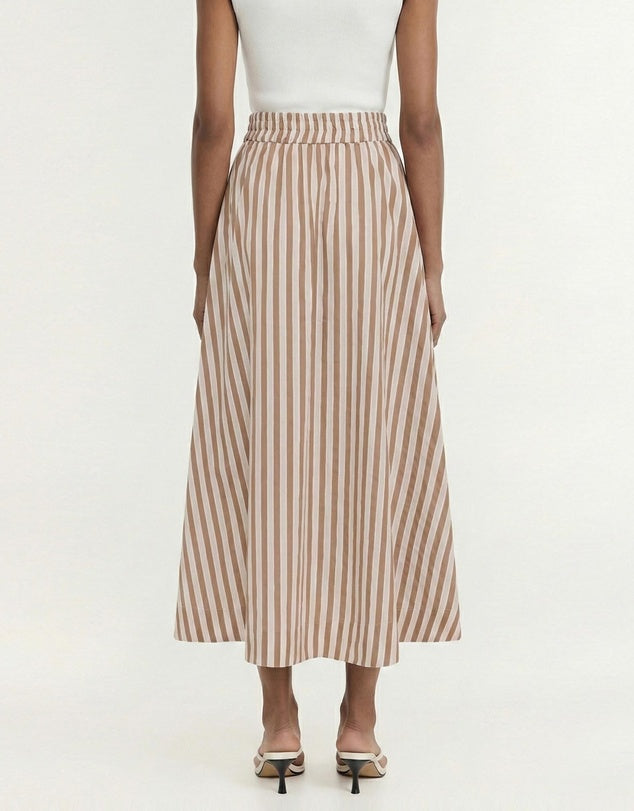 STAPLE THE LABEL SOLACE MIDI SKIRT