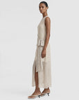 STAPLE THE LABEL EVA SHEATH MAXI DRESS