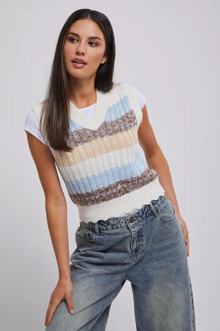 ALL ABOUT EVE INDY KNIT VEST