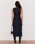 MINK PINK RAYA DENIM DRESS INDIGO