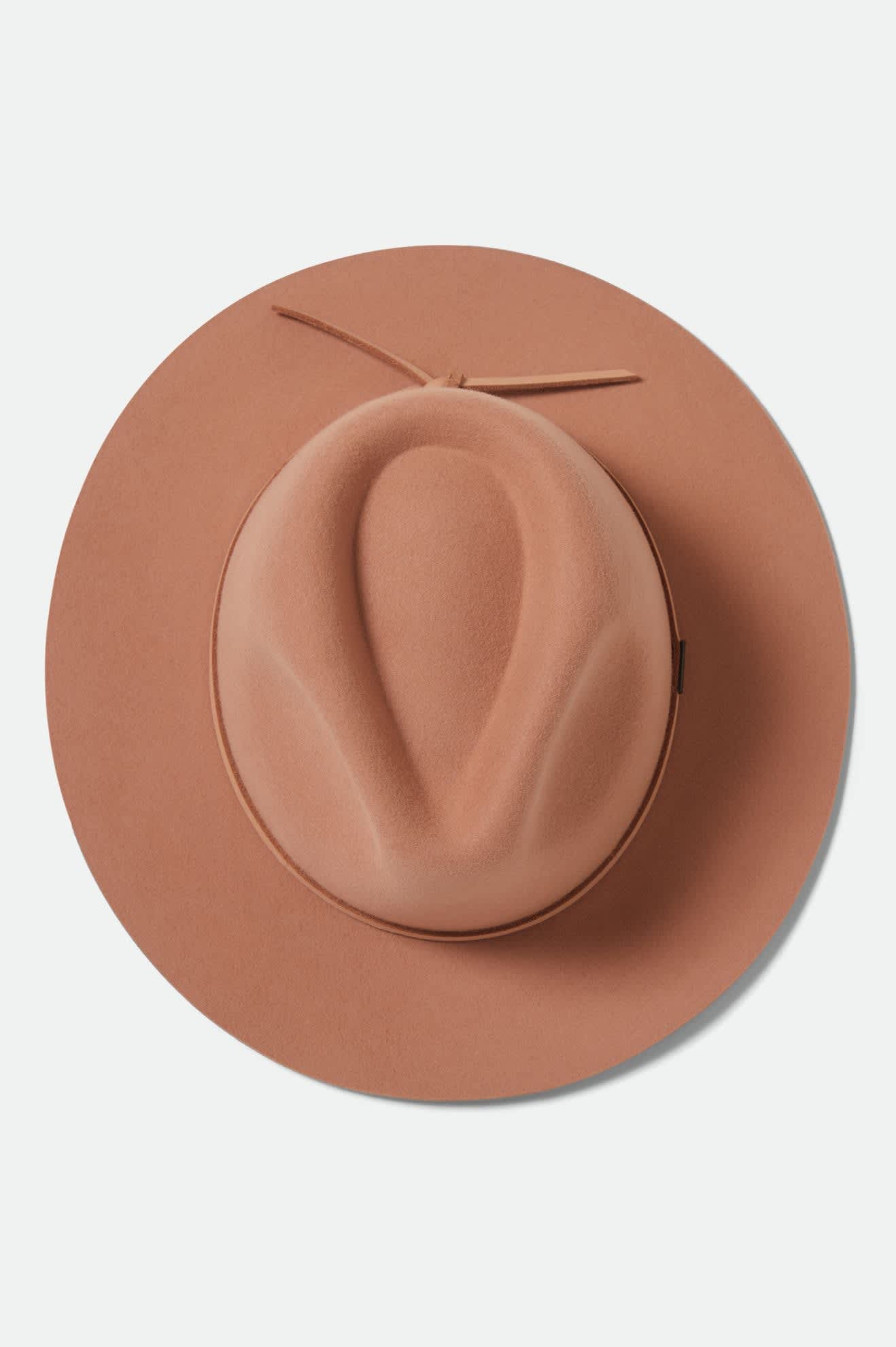 BRIXTON WESLEY FEDORA - ITALIAN CLAY