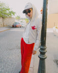 BRIXTON FOR GET THE COWBOY NP MP SNAPBACK - CHOC/OFFWHITE