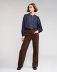 KNEWE ROXIE WIDE LEG FULL LENGTH JEAN