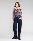 KNEWE ROXIE WIDE LEG FULL LENGTH JEAN