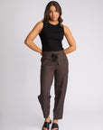 KNEWE DEW BARREL LEG ANKLE GRAZER PANT