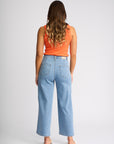 KNEWE INDEX WIDE LEG ANKLE GRAZER JEAN