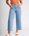 KNEWE INDEX WIDE LEG ANKLE GRAZER JEAN