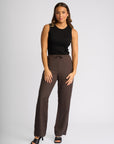 KNEWE BIRDIE STRAIGHT LEG FULL LENGTH PANT
