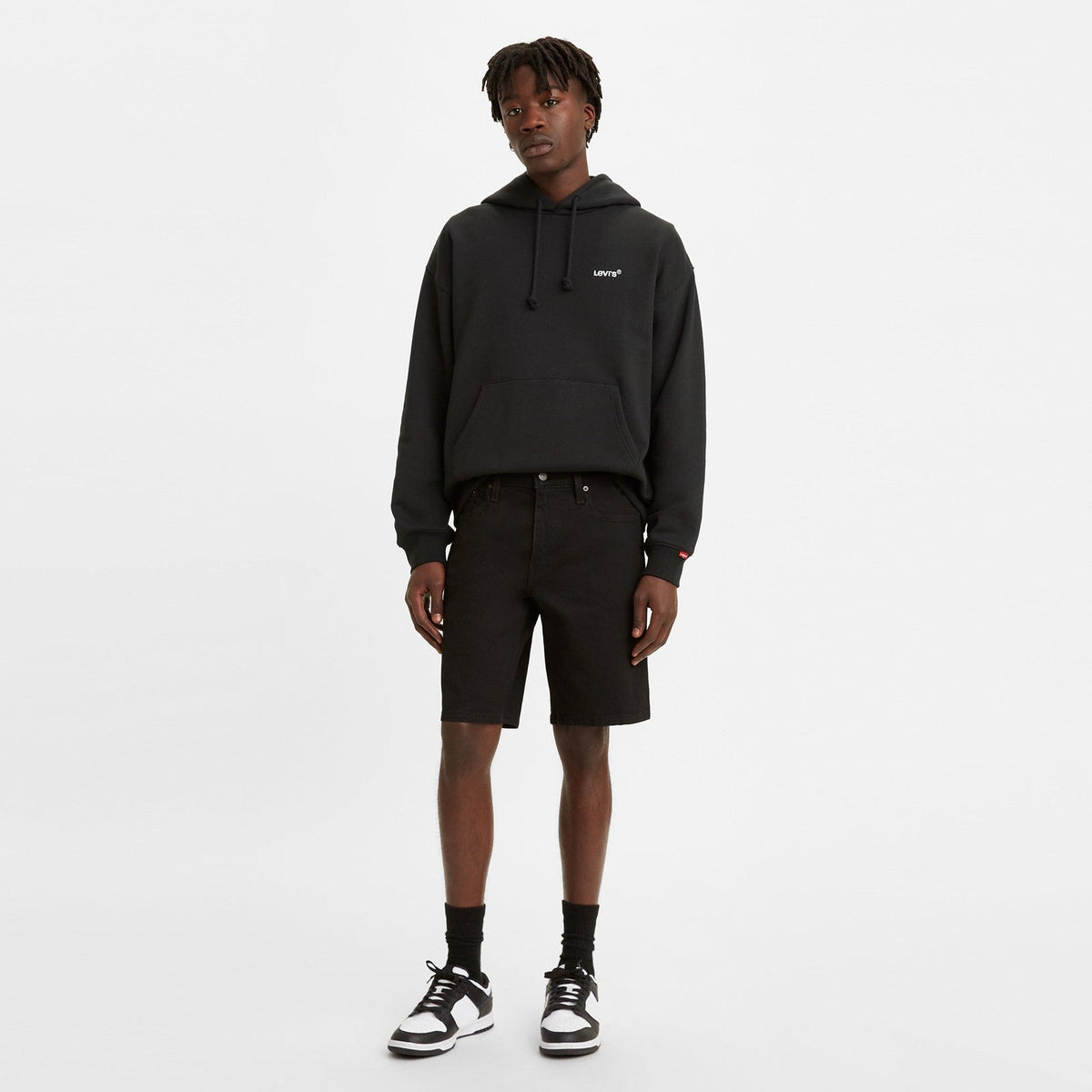 LEVIS 405 STANDARD SHORTS STEEL BLACK ADV SHORT