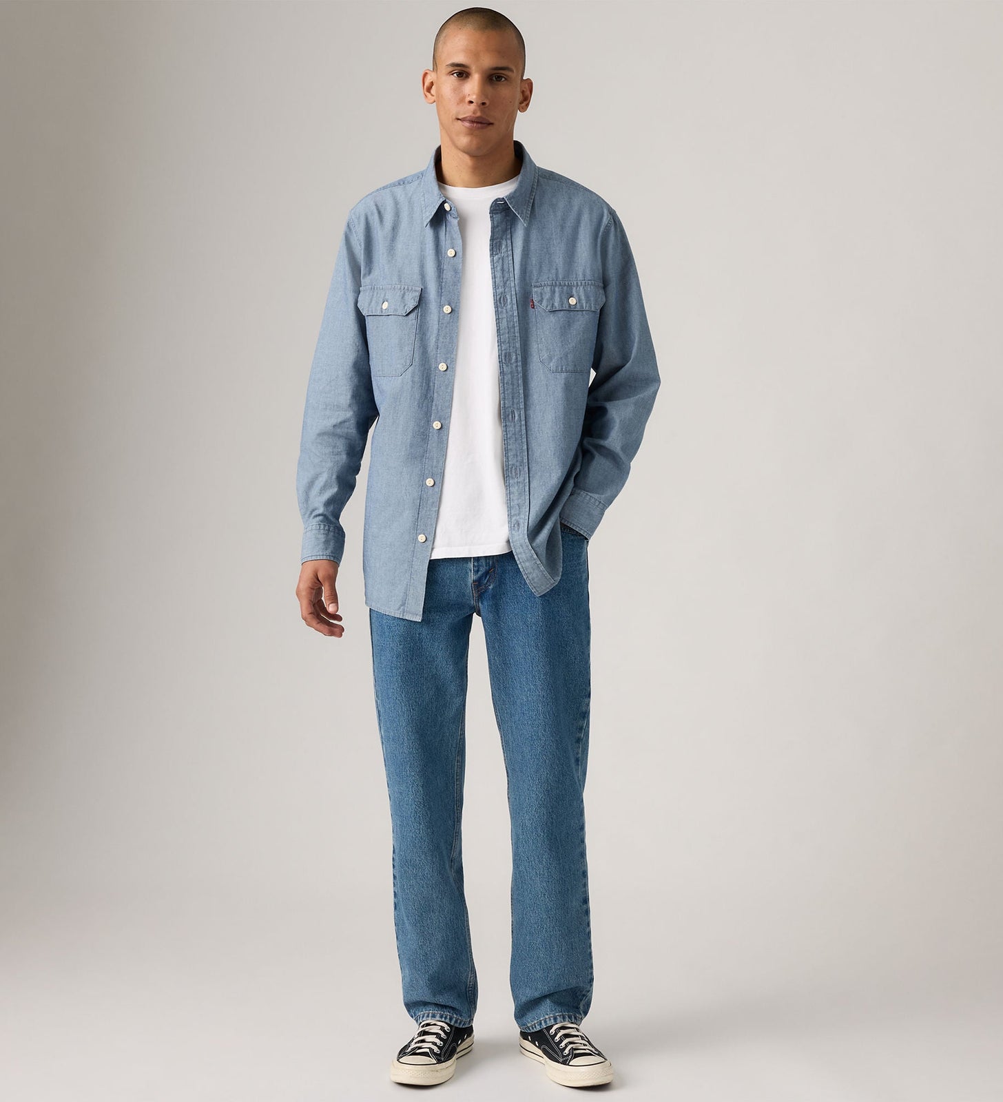 LEVIS 516 STRAIGHT - DK STONE WASH