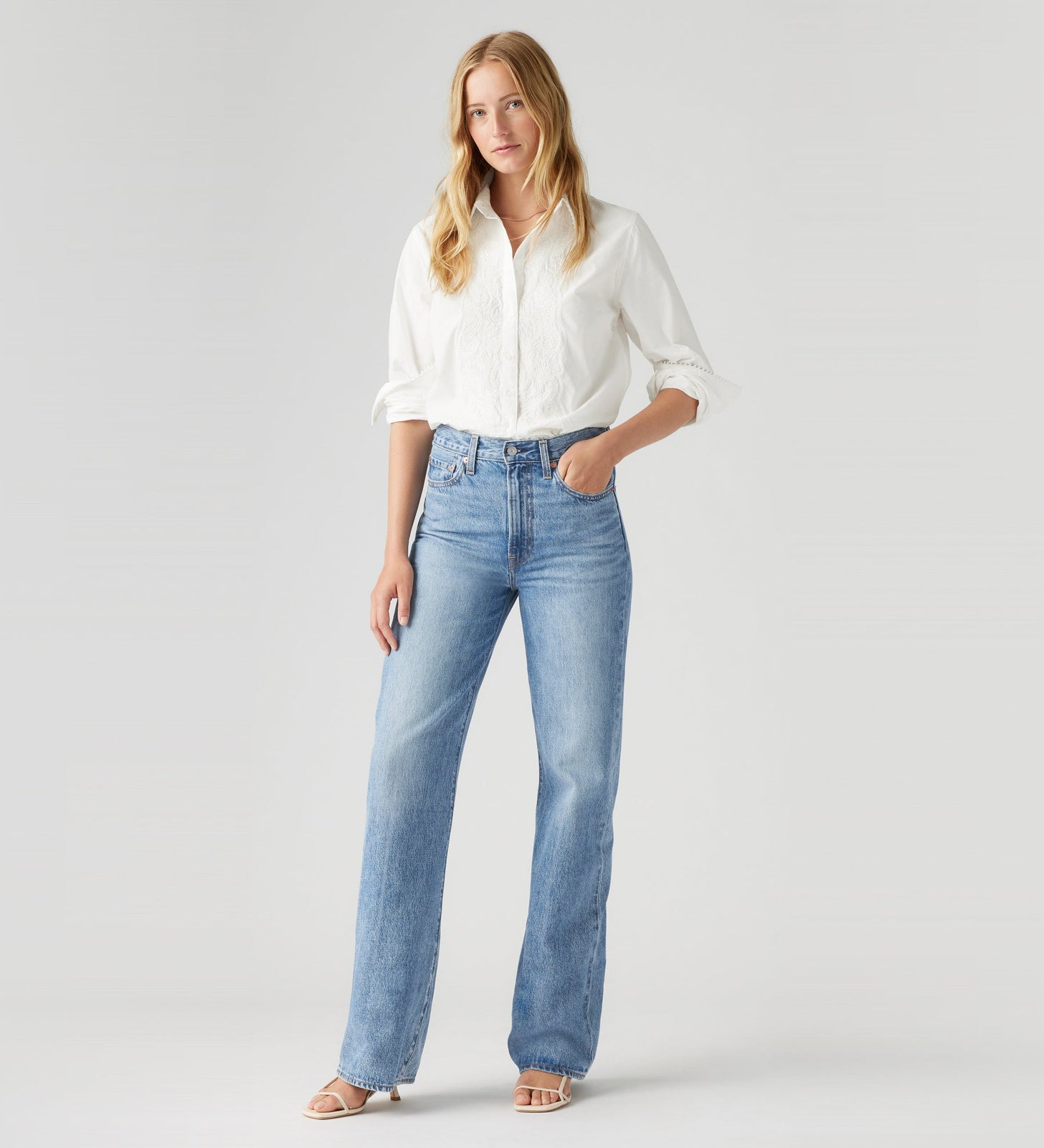LEVIS RIBCAGE WIDE LEG - NOT THE SAME