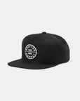 BRIXTON OATH III SNAPBACK - BLACK