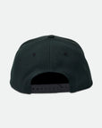 BRIXTON CREST SNAPBACK - BLACK