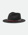 BRIXTON MESSER FEDORA - BLACK