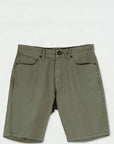 VOLCOM MODOWN CANVAS 5 POCKET SHORT