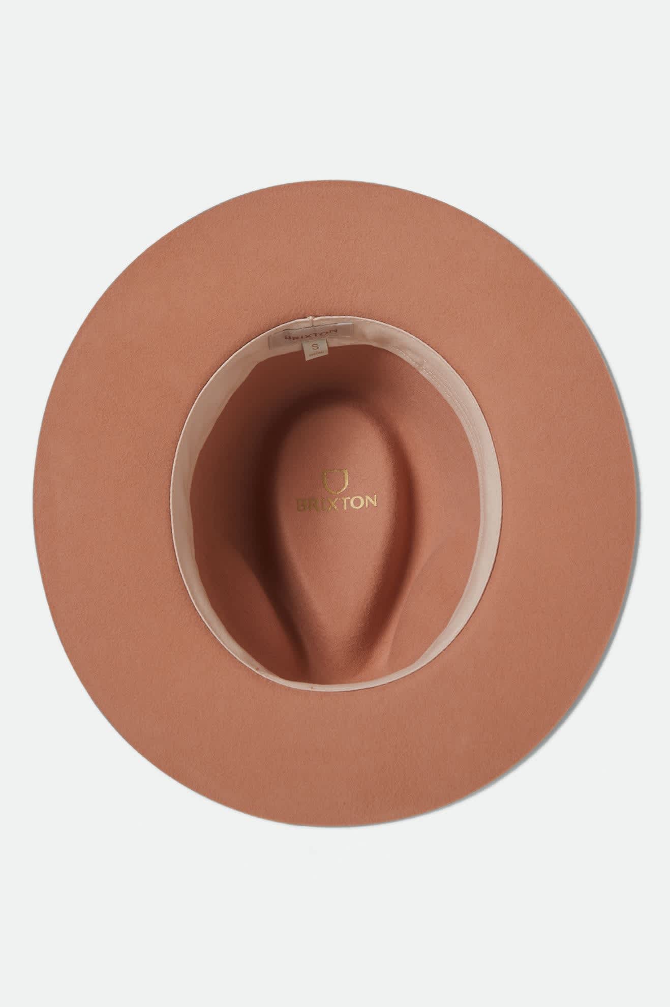BRIXTON WESLEY FEDORA - ITALIAN CLAY