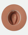 BRIXTON WESLEY FEDORA - ITALIAN CLAY