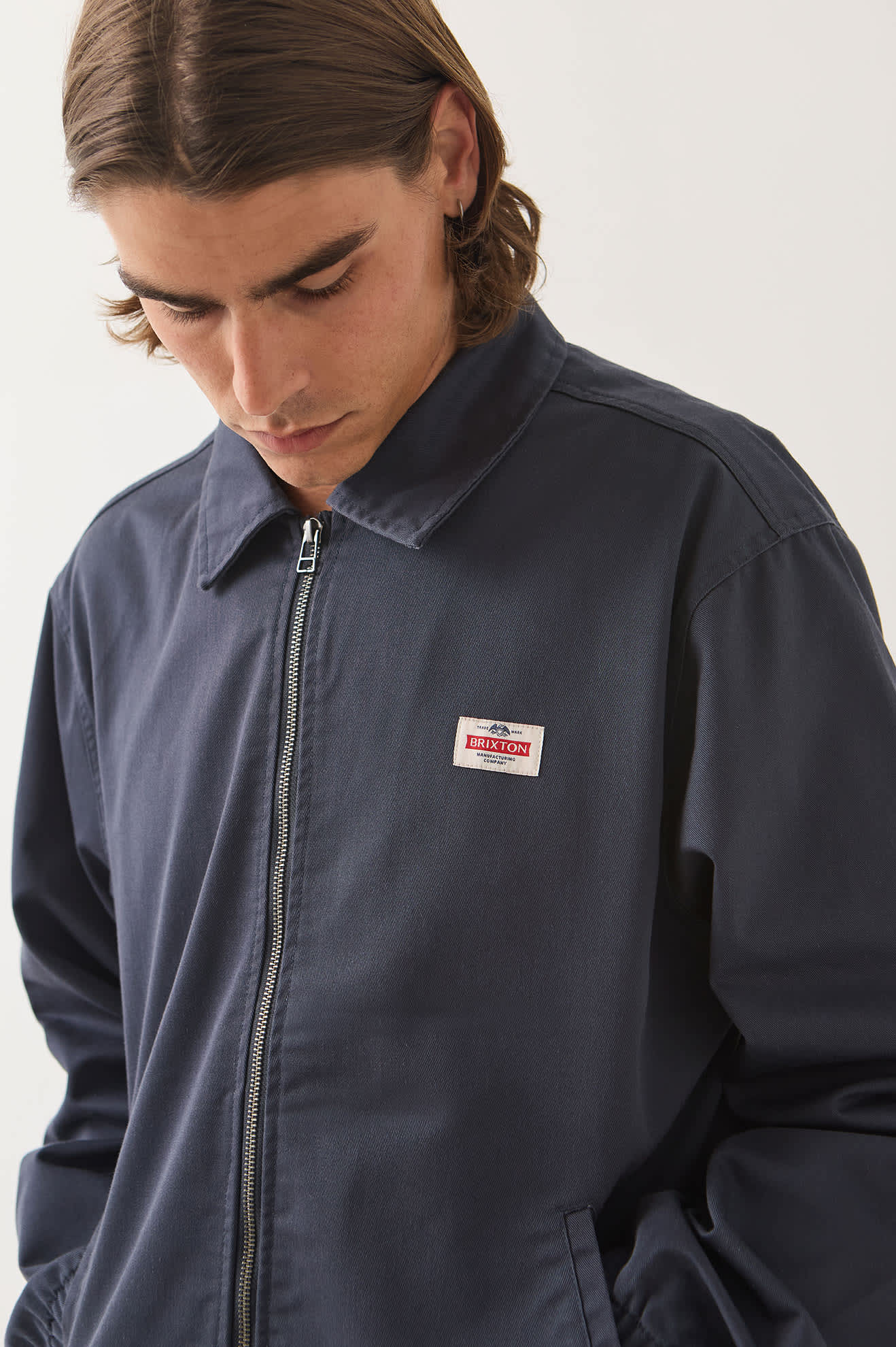 TRADEMARK LW GARAGE ZIP JACKET - NAVY