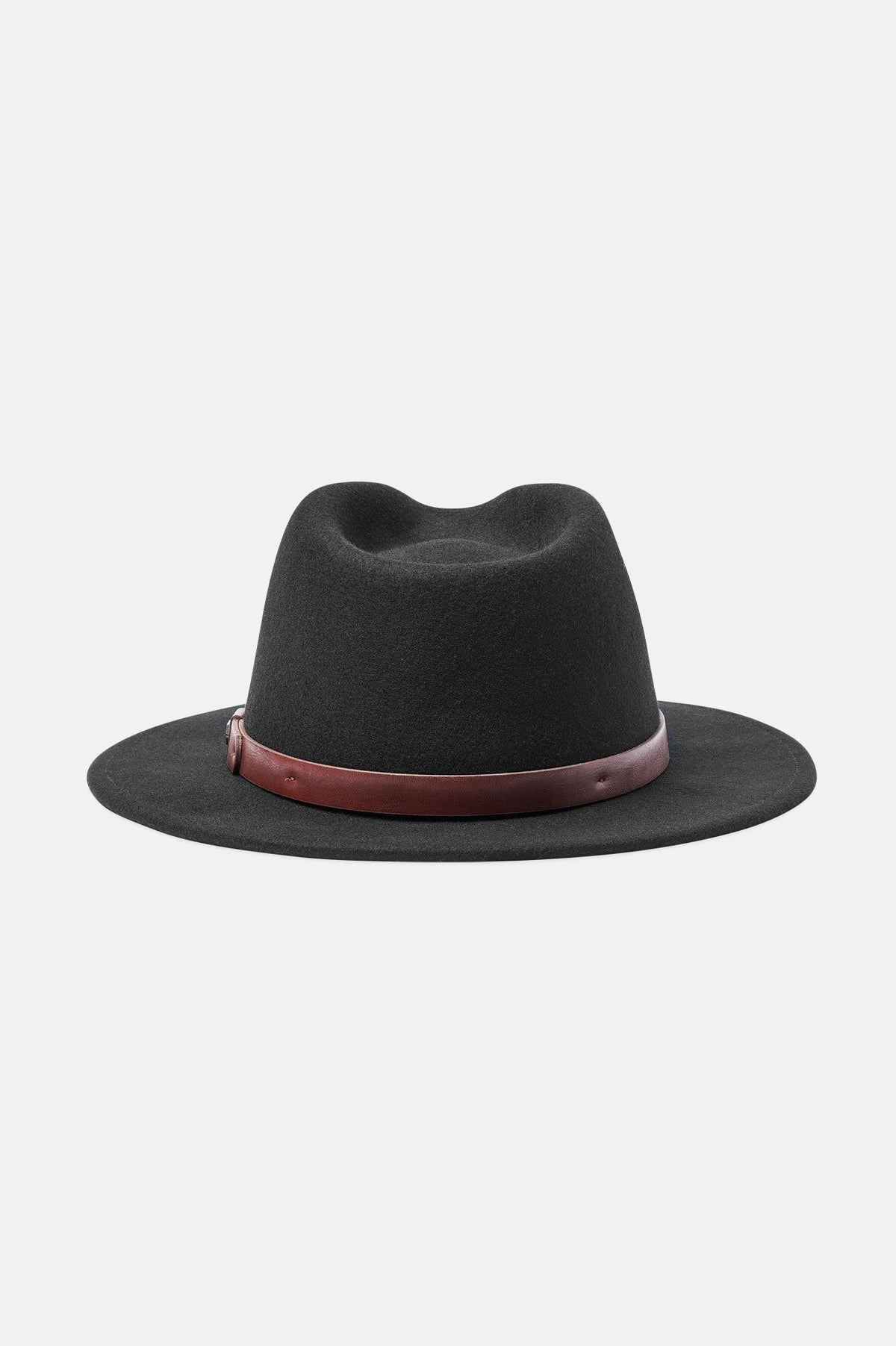 BRIXTON MESSER FEDORA - BLACK