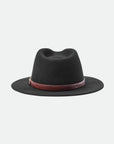 BRIXTON MESSER FEDORA - BLACK