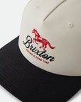 BRIXTON GOOD TIMES C MP SNAPBACK - BLACK/WHITE