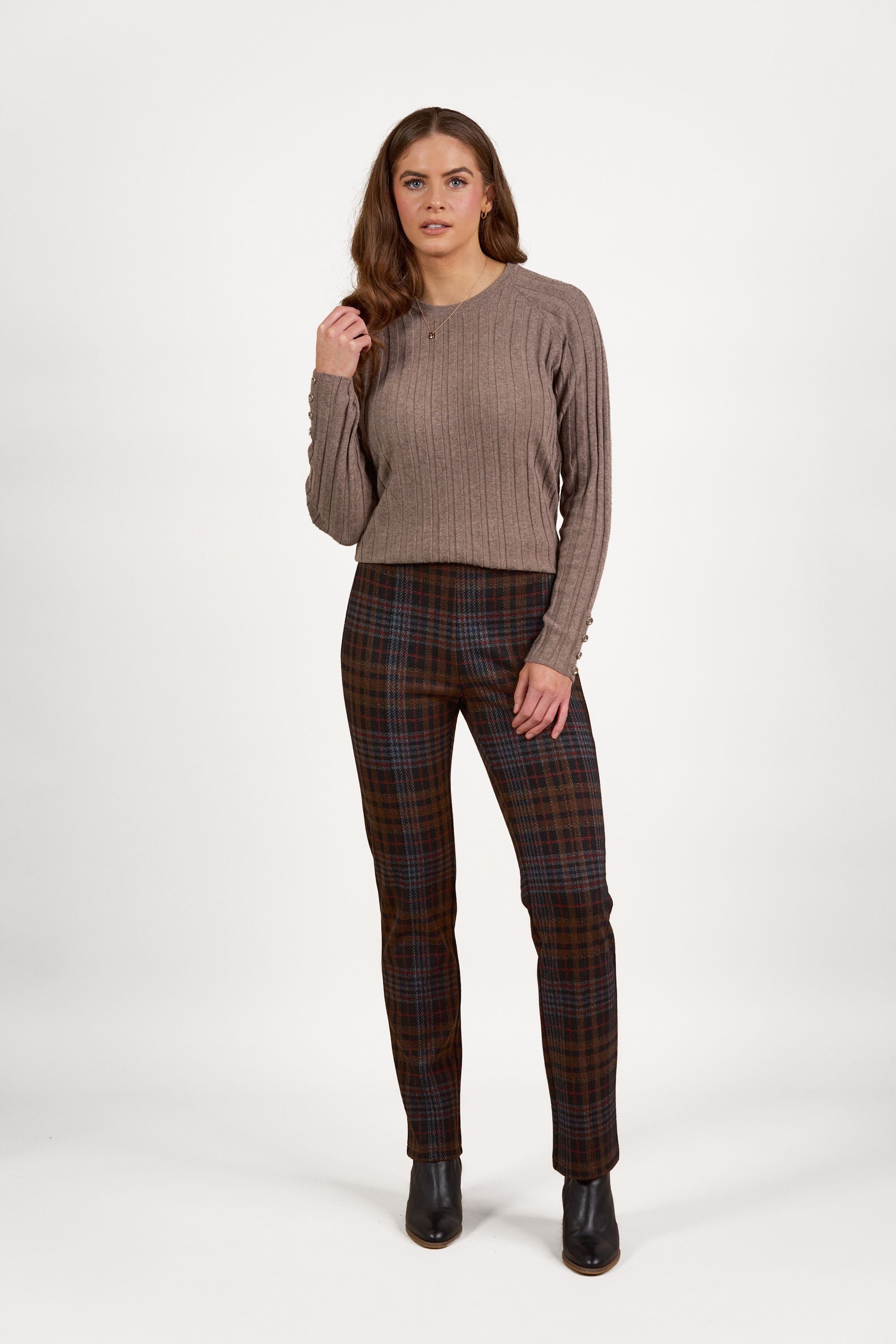 VASSALLI SLIM LEG FULL LENGTH PULL ON