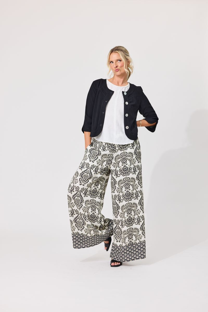 LEMON TREE AMALFI LINEN JACKET