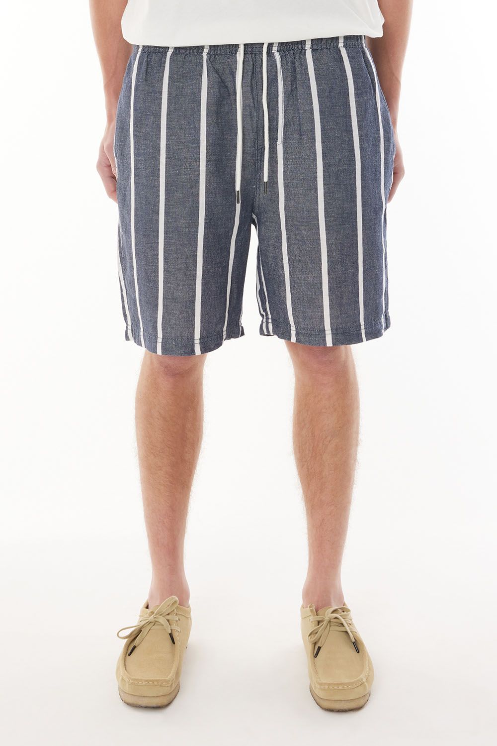 HUFFER LIN-IN STRIPE RELAX SHORT