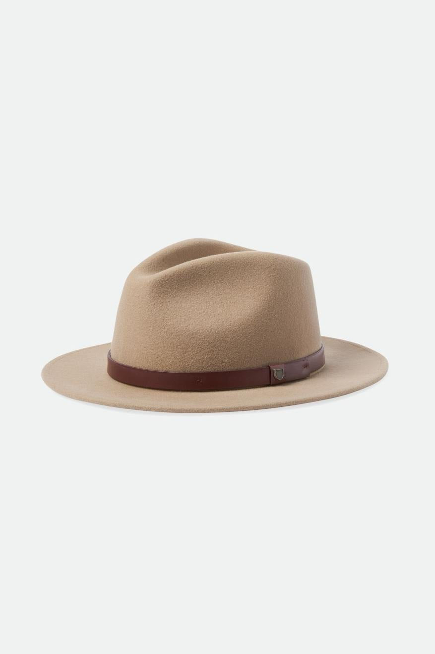 BRIXTON MESSER FEDORA - SAND