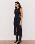 MINK PINK RAYA DENIM DRESS INDIGO