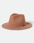 BRIXTON WESLEY FEDORA - ITALIAN CLAY